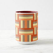 Edelmetalen vierkant mok (Midden)