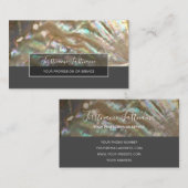 Edelmoeder van parelluxedjuwelen visitekaartje (Voorkant / Achterkant)