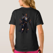 Edelmoedige strijders t-shirt (Achterkant)