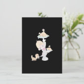 Edelmomenten Thanksgiving van de dolomijn in Turki Kaart (Staand voorkant)