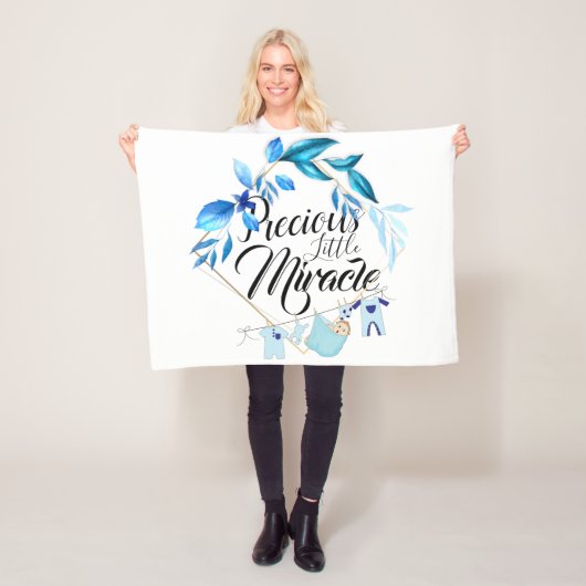 Edeloos klein wonder fleece deken (In situ)