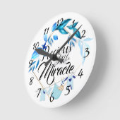 Edeloos klein wonder ronde klok (Hoek)