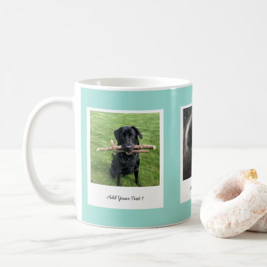 Edeloze foto's van Dog Pet  Koffiemok (Met donut)