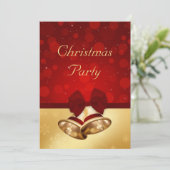 Edeloze gouden kerstcellen kaart (Staand voorkant)