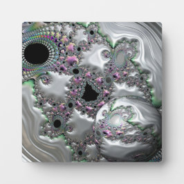 Edeloze juwelen met een Sphere Plaque met Easel Fotoplaat