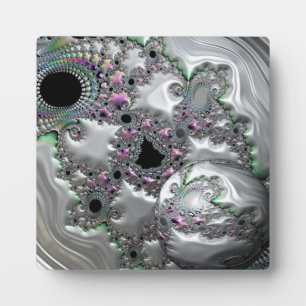 Edeloze juwelen met een Sphere Plaque met Easel Fotoplaat