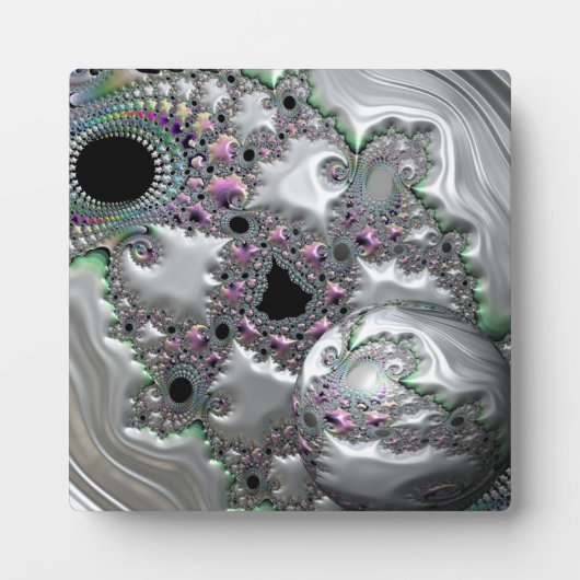 Edeloze juwelen met een Sphere Plaque met Easel Fotoplaat (Voorkant)