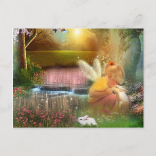 Edeloze kleine momenten Fairy Kiss Briefkaart