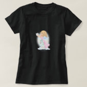 Edeloze momenten met kerst Cute Angel en Dove Pre T-shirt (Design voorkant)
