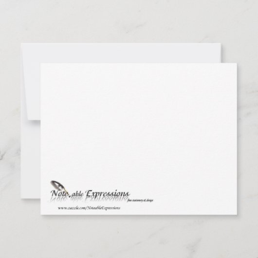 Edeloze pacock in Paarse, Blauwgroen en groene RSVP Kaartje (Achterkant)