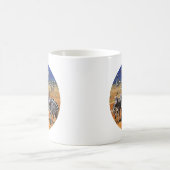 "Edeloze strips" Zebra kunst Koffiemok (Center)