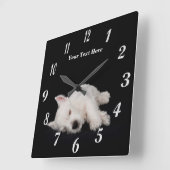 Edeloze wandklok met tastie (Hoek)