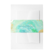 Edeloze Waterverf Envelope Belly band