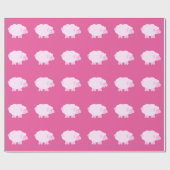 Edelroze kleine lamp cadeaupapier (Vlak)