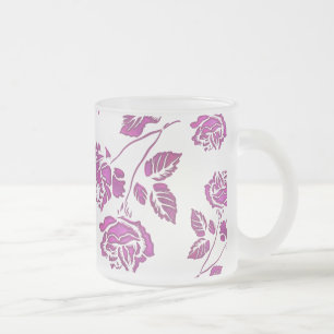 edelroze roos matglas koffiemok