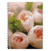 Edelroze rozen notitieboek (Voorkant)