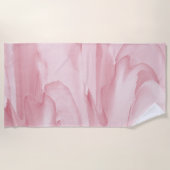 Edelroze Strandlaken (Voorkant)