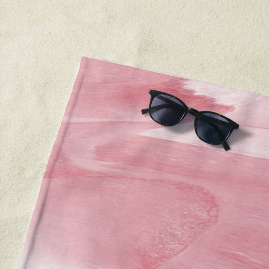 Edelroze Strandlaken (In situ)