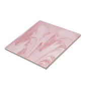 Edelroze Tegeltje (Zijkant)