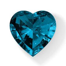 Edelsteen AFBEELDING Hart Papergewicht