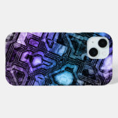 Edelsteen circuits - Astro Shadow : Case-Mate iPhone Case (Achterkant (horizontaal))