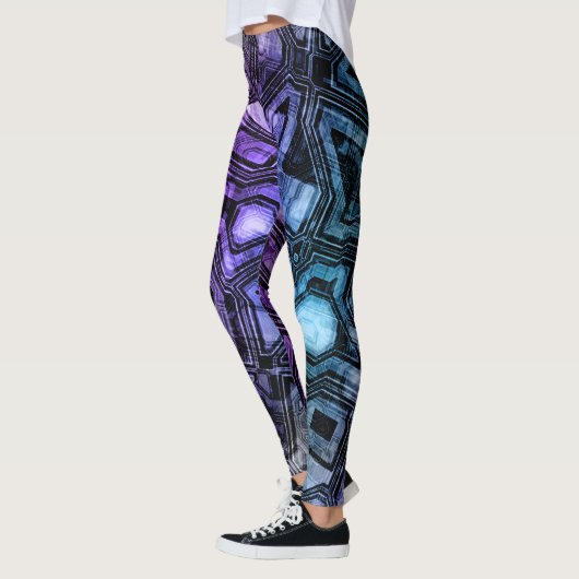 Edelsteen circuits - Astro Shadow : Leggings (Links)