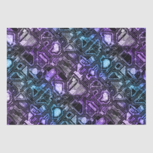 Edelsteen circuits - Astro Shadow : Tissuepapier (Voorkant)