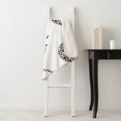 Edelsteen Diamond Initiaal G Monogram Art Sherpa Deken (In situ)