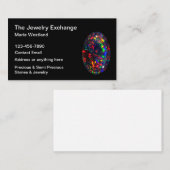 Edelsteen Jeweler Jewelry Theme Visitekaartje (Voorkant / Achterkant)