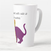 edelsteen latte mok (Rechterhoek)