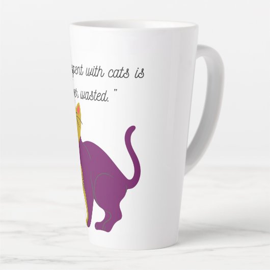 edelsteen latte mok (Rechterhoek)