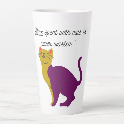 edelsteen latte mok (Voorkant)