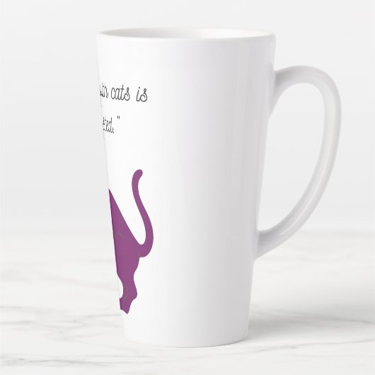 edelsteen latte mok (Rechts)