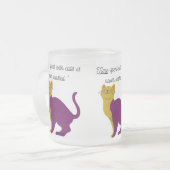 edelsteen matglas koffiemok (Voorkant links)