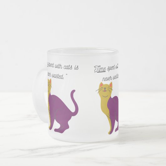 edelsteen matglas koffiemok (Voorkant links)