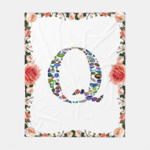 Edelsteen monogram letter Q