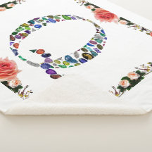 Edelsteen monogram letter Q