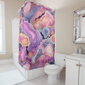 Edelsteen Symfonie Douchegordijn (In situ)