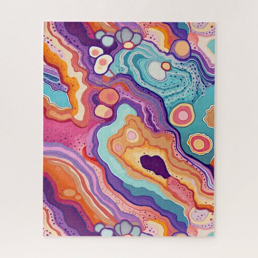 Edelsteen symfonie puzzel legpuzzel (Verticaal)