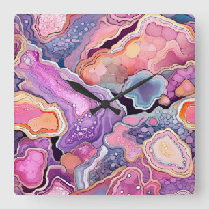 Edelsteen Symfonie Wandklok