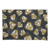 Edelsteen thema naadloos patroon. kussensloop (Voorkant)