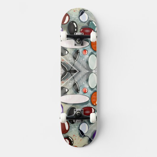 Edelsteen Vibes Skateboarddek Persoonlijk Skateboard (Voorkant)