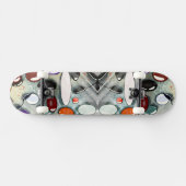 Edelsteen Vibes Skateboarddek Persoonlijk Skateboard (Horizontaal)