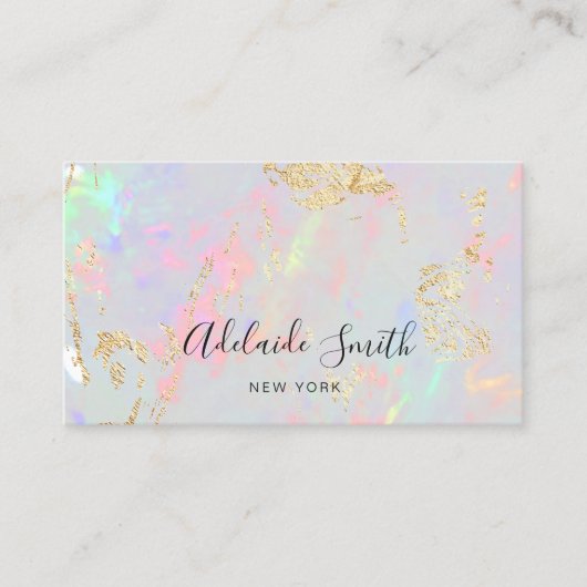 edelsteen visitekaartje (Voorkant)