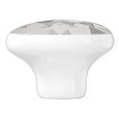 Edelsteenontwerp Keramische Knop (Zijkant)