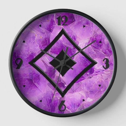 Edelsteenpatroon, Amethist & Zwarte Onyx (Voorkant)