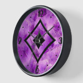 Edelsteenpatroon, Amethist & Zwarte Onyx (Hoek)