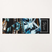 Edelstenen Blauwe Topaas - Yoga Mat (Voorkant (horizontaal))