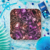 Edelstenen circuits - Astro Flare: Papieren Bordje (Feest)