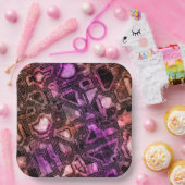 Edelstenen circuits - Astro Flare: Papieren Bordje (Feest)